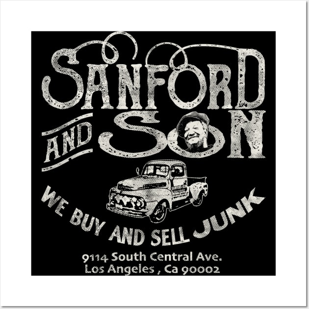 Sanford and Son Corduroy Wall Art by Alema Art